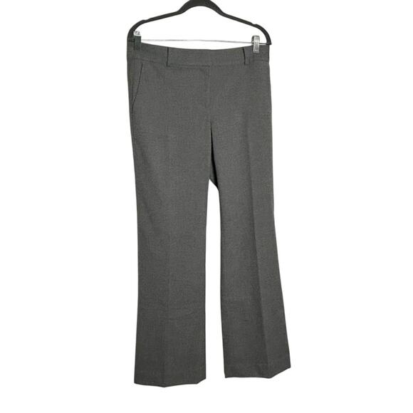 Ann Taylor Woman’s Gray Devin Fit Mid Rise Trouser Pants Size 6 - Picture 1 of 4